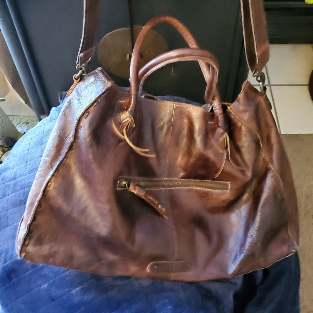 Bed Stu (Rockaway) leather bag